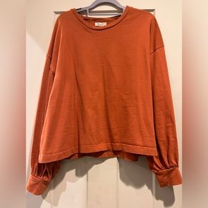 Madewell Lg Structured Long Sleeve